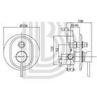 Rubinetteria Bianchi Miscelatore monocomando incasso doccia con deviatore 2 vie automaticoserie Joy